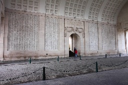 Widecombe WW1: William Bolitho Memorial, Panel 5 Menin Gate