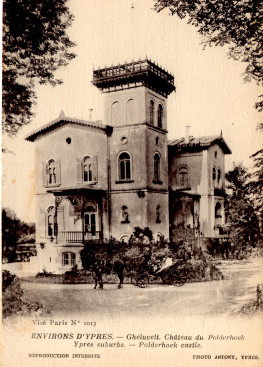Widecombe WW1: Polderhoek Chateau  Pre-War (Photo courtesy of David Ashman Collection)