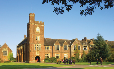 Blundells School Tiverton Devon (Photo source: Blundell School House Magazine)
